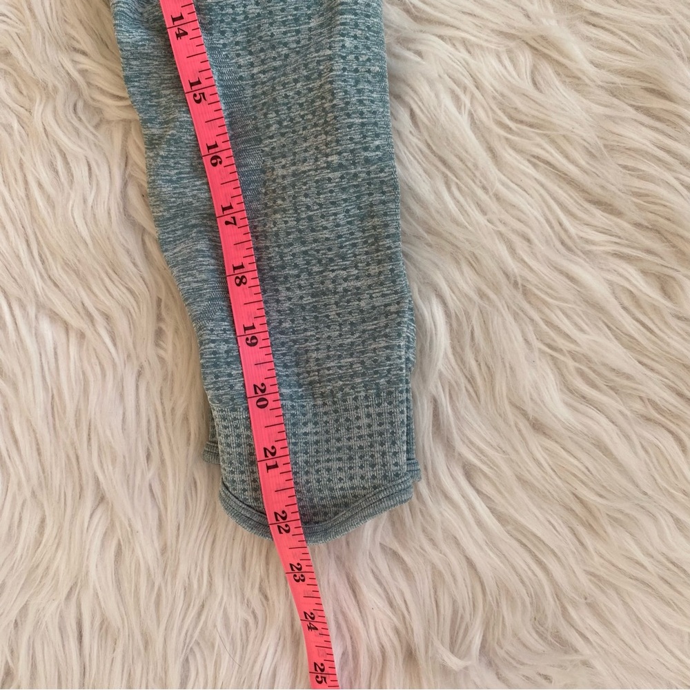 Gymshark Vital Rise Seamless Leggings Women’s Size Small Washed Jade Marl - Picture 6 of 16